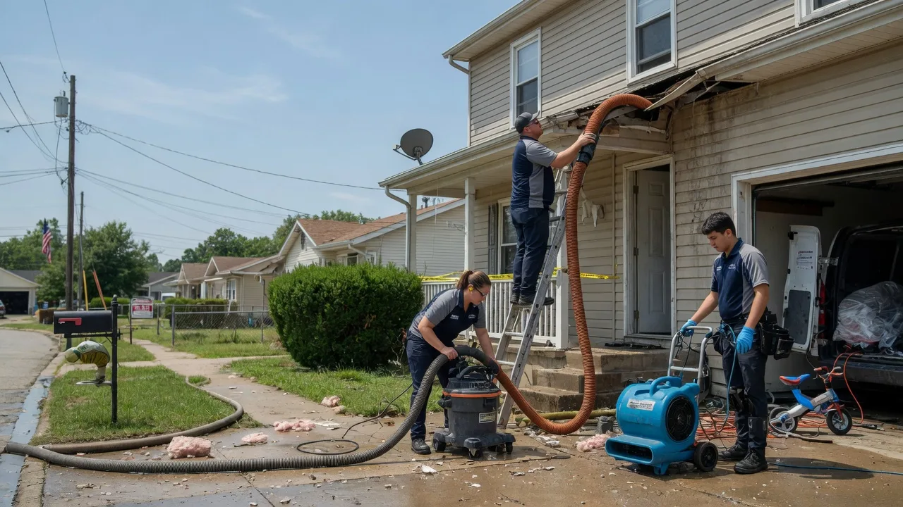 Water Damage Restoration in Luxemburg, IA near me